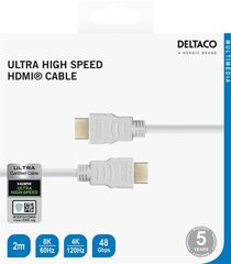 Deltaco, HDMI - HDMI, 2м цена и информация | Кабели и провода | kaup24.ee