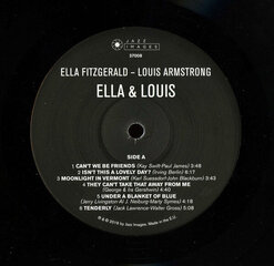 Виниловая пластинка Ella Fitzgerald And Louis Armstrong - Ella And Louis, LP, 12" vinyl record цена и информация | Виниловые пластинки, CD, DVD | kaup24.ee