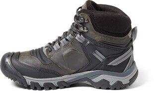 Мужские походные ботинки Keen Ridge Flex Mid WP, ​​черные цена и информация | Кроссовки для мужчин | kaup24.ee