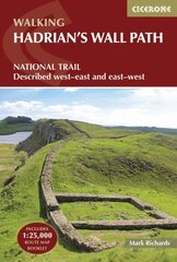 Hadrian's Wall Path: National Trail: Described west-east and east-west 4th Revised edition hind ja info | Reisiraamatud, reisijuhid | kaup24.ee