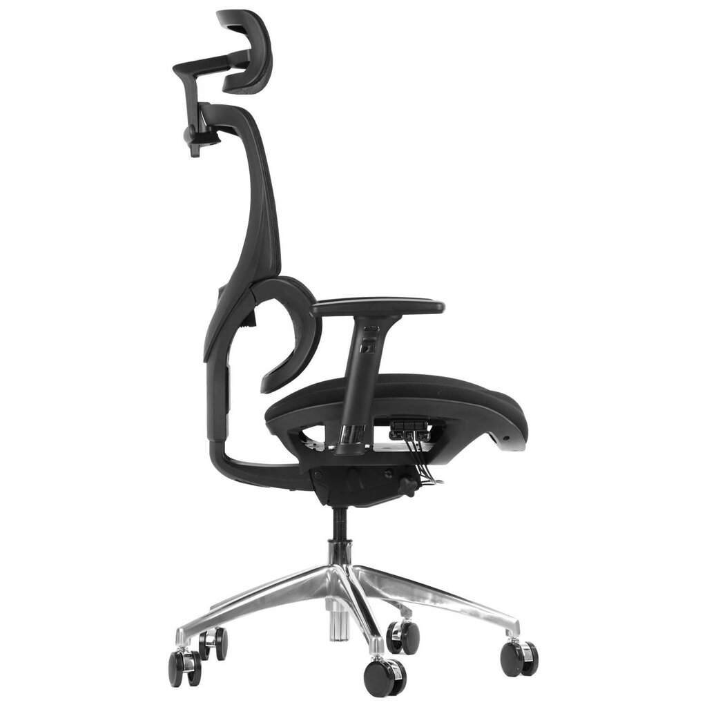 Kontoritool ErgoNew S1A, riidest iste, must hind ja info | Kontoritoolid | kaup24.ee