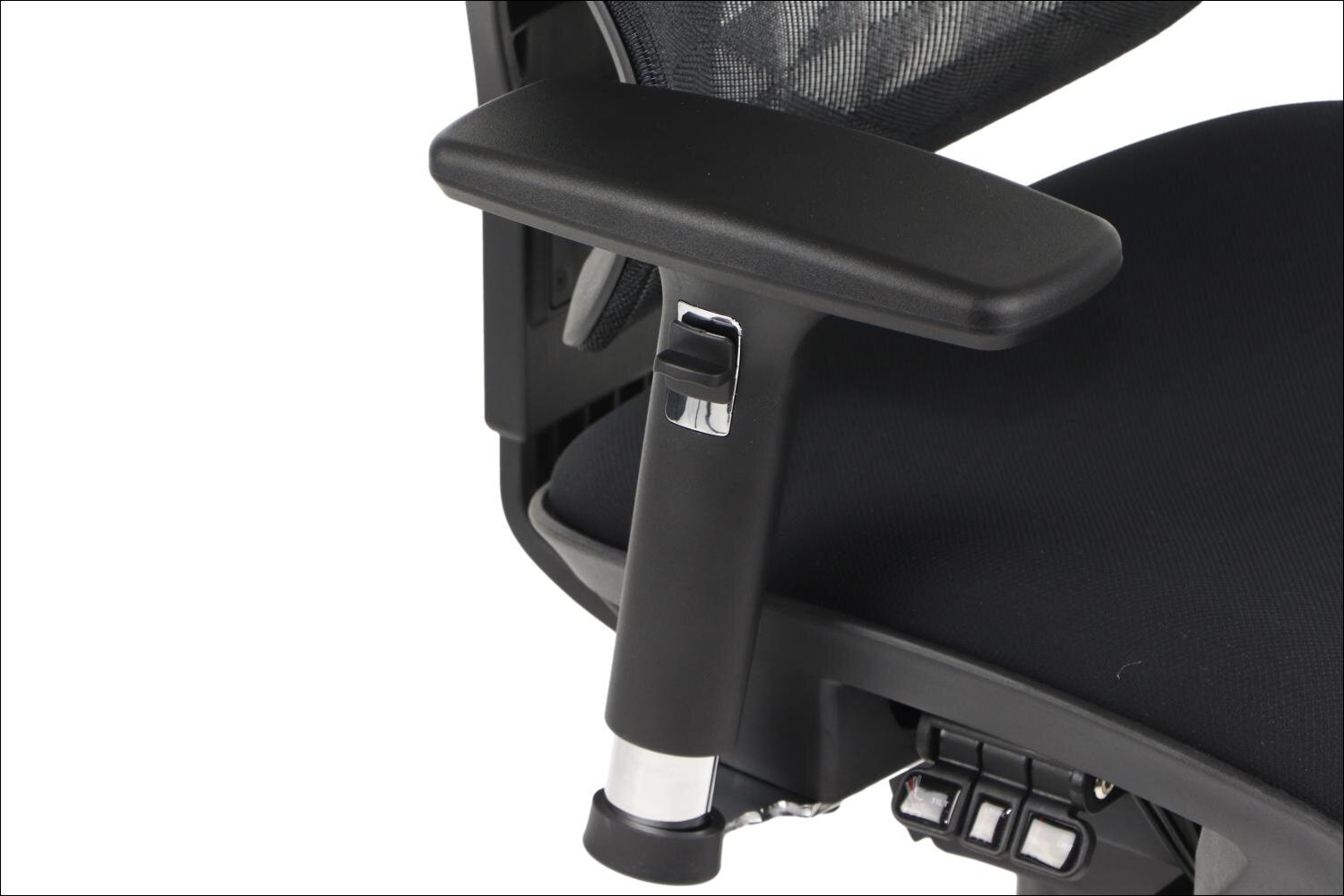 Kontoritool ErgoNew S1A, riidest iste, must hind ja info | Kontoritoolid | kaup24.ee