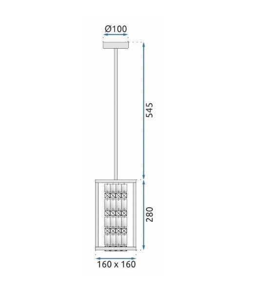 Kristallist rippvalgusti APP1110-1CP must hind ja info | Rippvalgustid | kaup24.ee