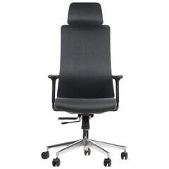 Офисный стул Akcent, хромированная основа, графит цена и информация | Офисные кресла | kaup24.ee