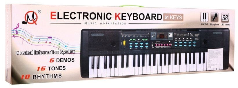 Elektrooniline klaver lastele MQ-605UFB Bluetooth цена и информация | Arendavad mänguasjad | kaup24.ee