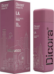 Tualettvesi Dicora Urban Fit Los Angeles EDT naistele, 100 ml hind ja info | Naiste parfüümid | kaup24.ee