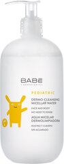 BABE Pediatric mitsellaarvesi naha puhastamiseks 500ml hind ja info | Kehakreemid, losjoonid | kaup24.ee