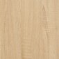 vidaXL plaadikapp, Sonoma tamm, 84,5 x 38 x 89 cm, tehispuit цена и информация | Kapid | kaup24.ee