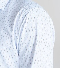 Мужская рубашка Espada 860623 02, белый/синий 860623*02-XL цена и информация | Мужские футболки | kaup24.ee