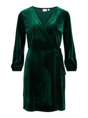 Женское платье Vila 14092621*02, зелёный 5715358759368 цена и информация | Платья для девочек | kaup24.ee