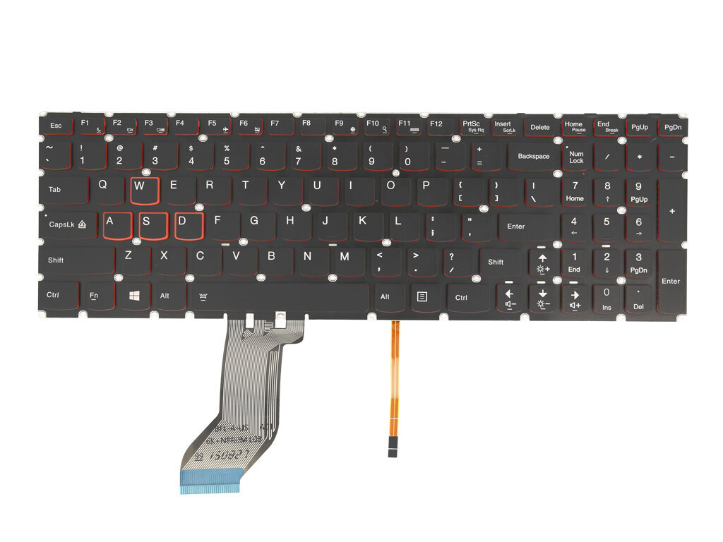 Sülearvuti klaviatuur Lenovo Y700 (valgustus) hind ja info | Klaviatuurid | kaup24.ee