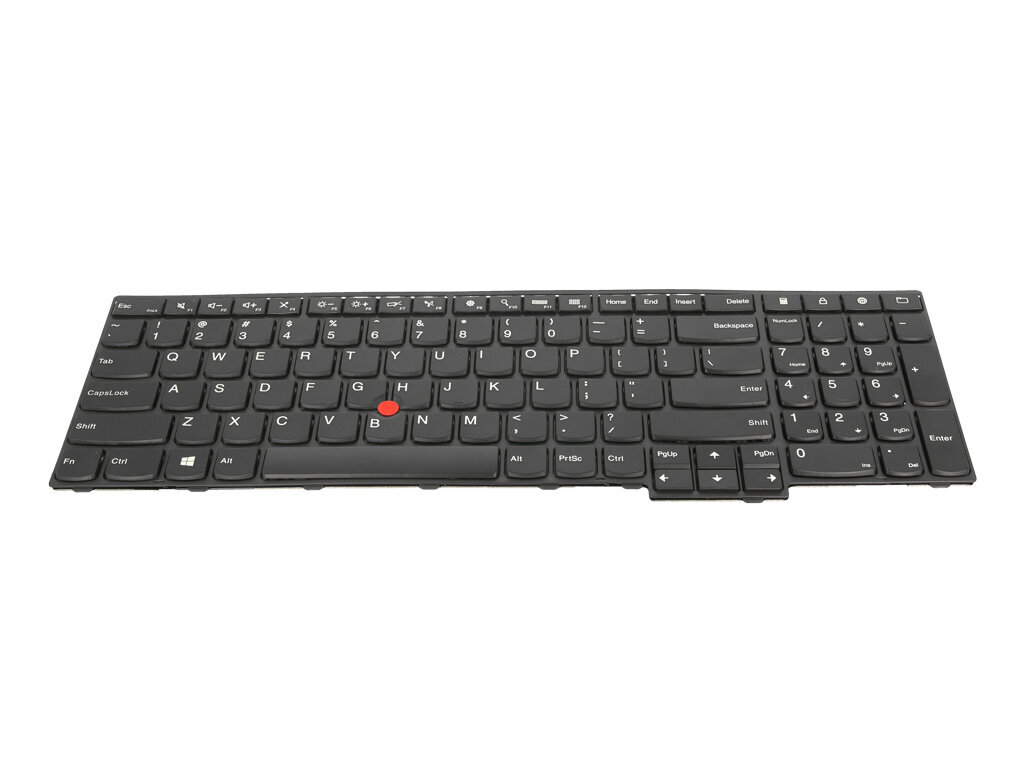 Sülearvuti klaviatuur Lenovo ThinkPad E531 E540 E545 L540 (trackpoint) hind ja info | Klaviatuurid | kaup24.ee