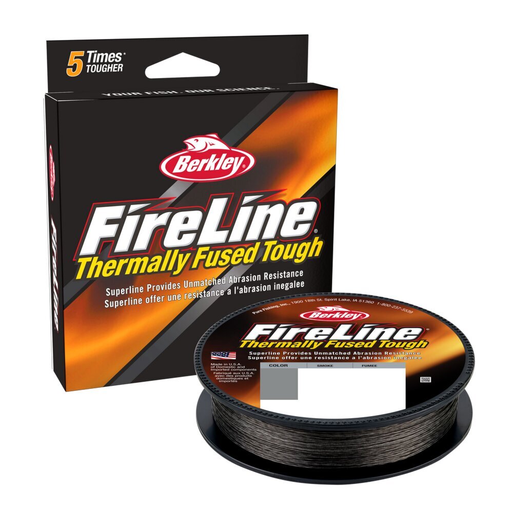 Braided Line Berkley Fireline 15mm 150m SMOKE hind ja info | Tamiilid | kaup24.ee