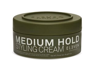 Juuksekreem juuste modelleerimiseks Eleven Australia Styling Medium Hold, 85 g hind ja info | Viimistlusvahendid juustele | kaup24.ee