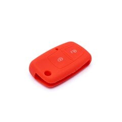 Силиконовый чехол для автомобильного ключа от SEAT SKODA VW, красный цена и информация | Дополнительные принадлежности | kaup24.ee
