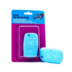 Силиконовый чехол для автомобильного ключа - Светло-синий для SEAT SKODA VW цена и информация | Дополнительные принадлежности | kaup24.ee