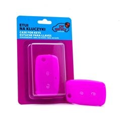 Силиконовый чехол для автомобильного ключа от SEAT SKODA VW, розовый цена и информация | Дополнительные принадлежности | kaup24.ee