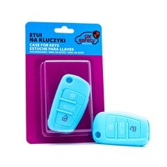 Силиконовый чехол для автомобильного ключа от AUDI, светло-синий цена и информация | Дополнительные принадлежности | kaup24.ee