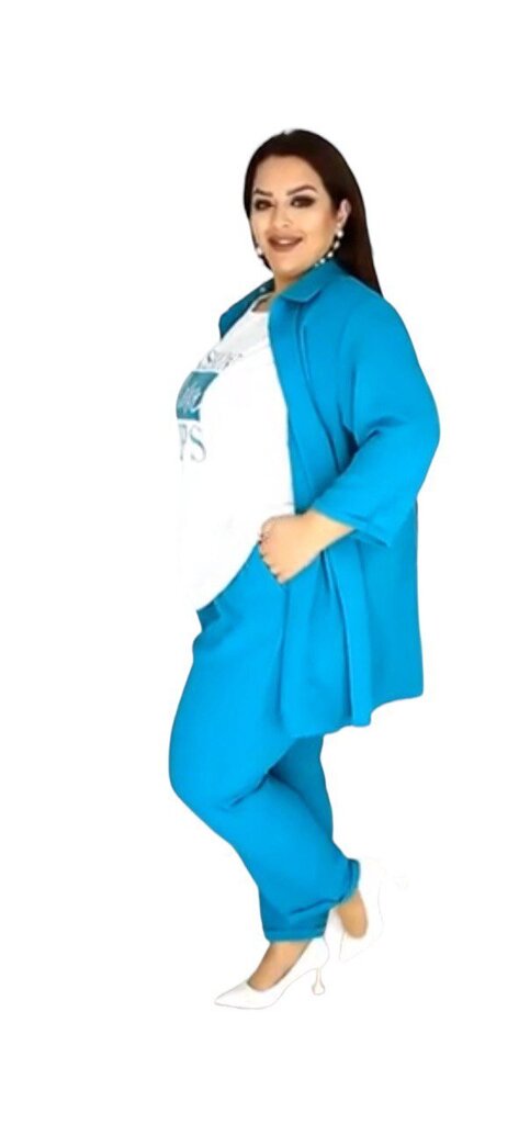 Kostüüm naistele Farida moda, heleroheline hind ja info | Naiste kostüümid | kaup24.ee
