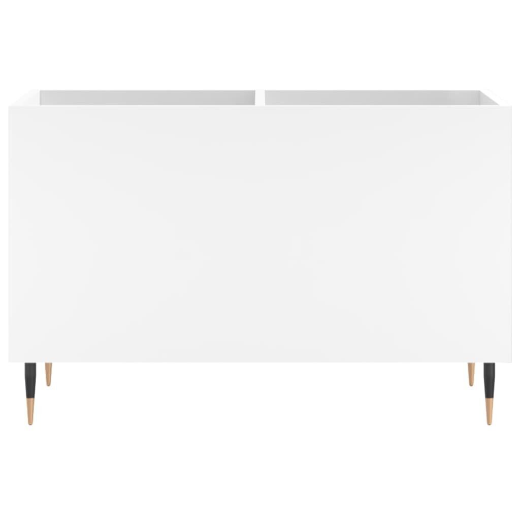vidaXL plaadikapp, valge, 74,5 x 38 x 48 cm, tehispuit hind ja info | Elutoa väikesed kapid | kaup24.ee
