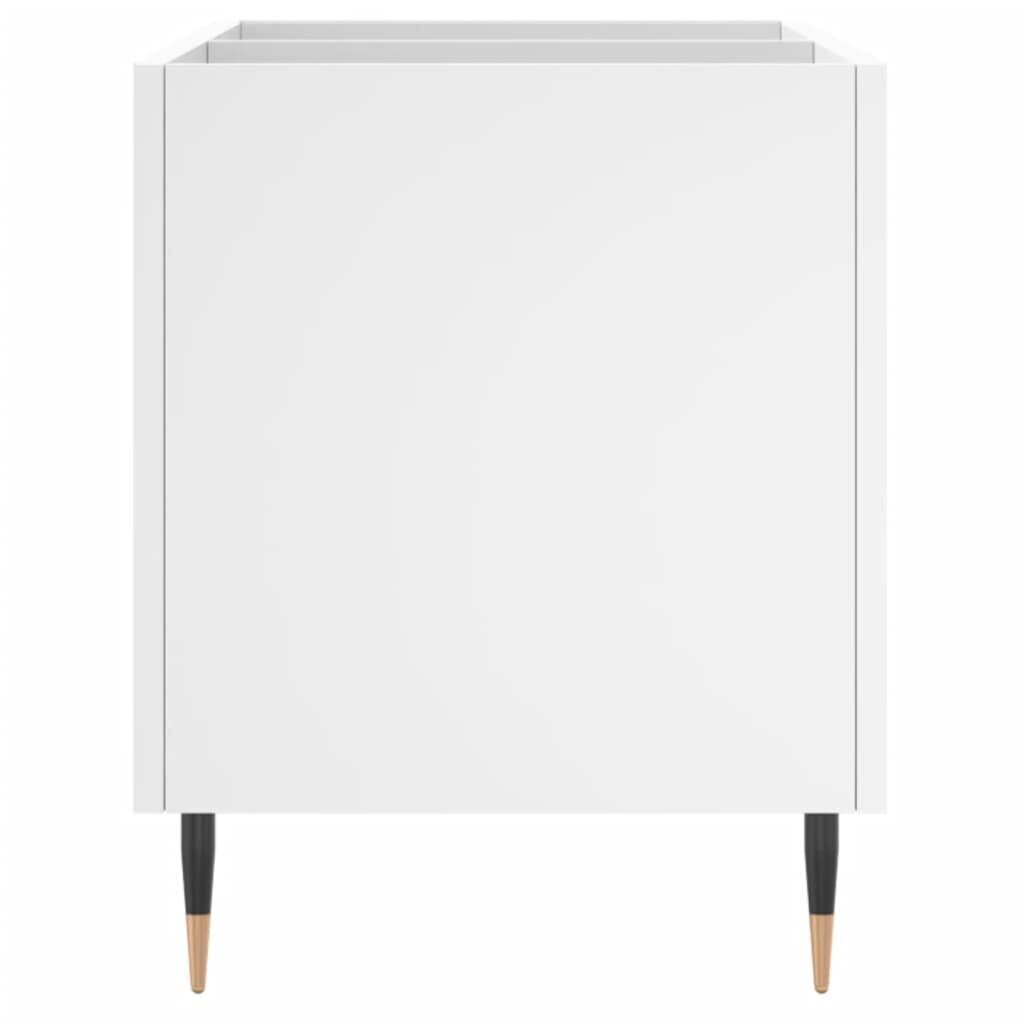 vidaXL plaadikapp, valge, 74,5 x 38 x 48 cm, tehispuit hind ja info | Elutoa väikesed kapid | kaup24.ee
