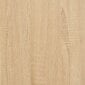 vidaXL plaadikapp, Sonoma tamm, 74,5 x 38 x 48 cm, tehispuit цена и информация | Elutoa väikesed kapid | kaup24.ee