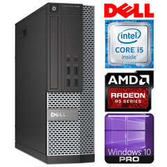 Dell 7020 SFF i5-4570 16GB 240SSD+2TB R5-430 2GB WIN10PRO/W7P hind ja info | Lauaarvutid | kaup24.ee