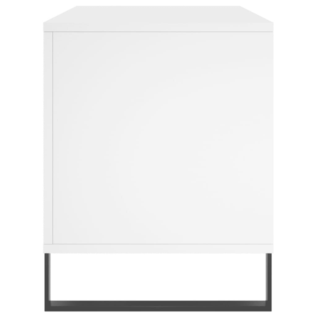 vidaXL plaadikapp, valge, 100 x 38 x 48 cm, tehispuit цена и информация | Elutoa väikesed kapid | kaup24.ee
