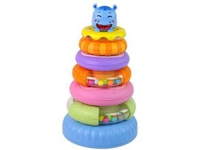 Цветная развивающая пирамидка цена и информация | Развивающие игрушки | kaup24.ee