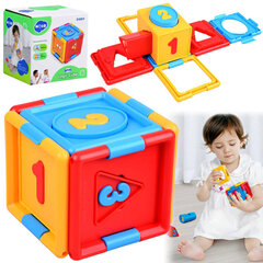 Образовательный складной кубик-головоломка цена и информация | Развивающие игрушки | kaup24.ee
