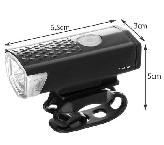 USB LED jalgratta esituli + tagatuli цена и информация | Jalgratta tuled ja helkurid | kaup24.ee