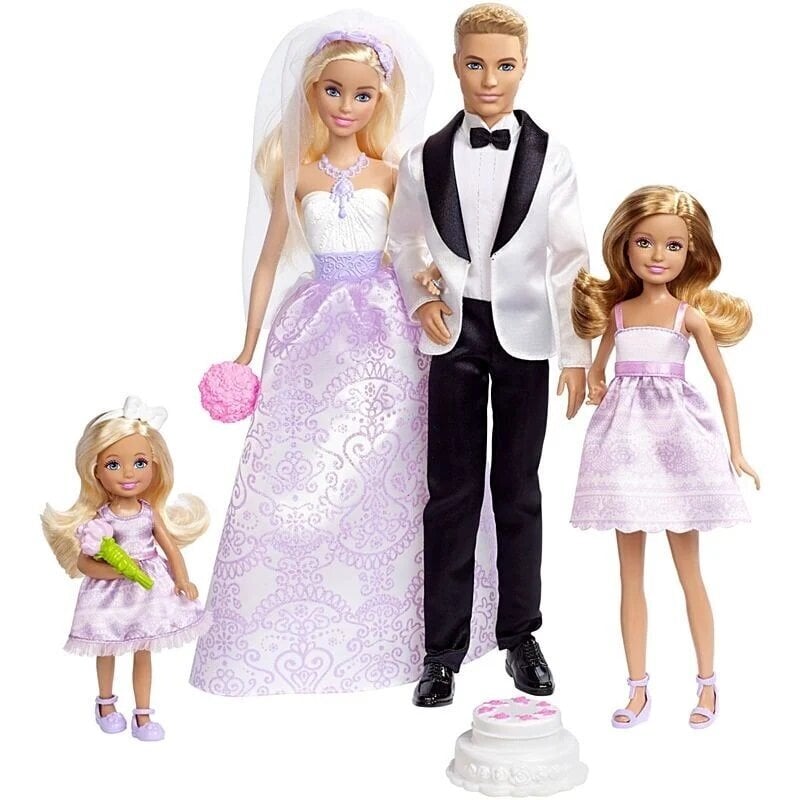 Nukud Barbie Wedding Giftset (DJR88) цена и информация | Tüdrukute mänguasjad | kaup24.ee