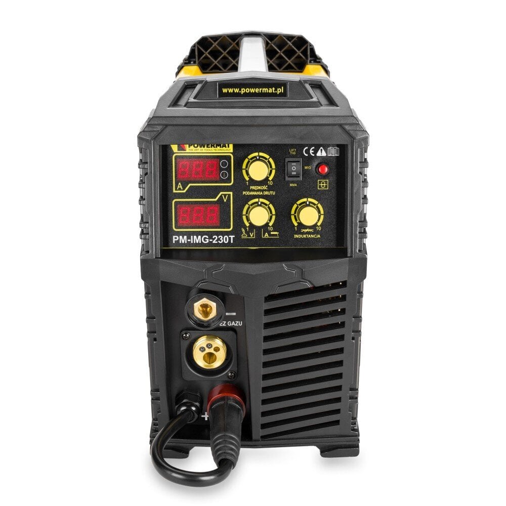 Keevitusinverter migomat 230A MIG/MAG/TIG / MMA Powermat hind ja info | Keevitusseadmed | kaup24.ee