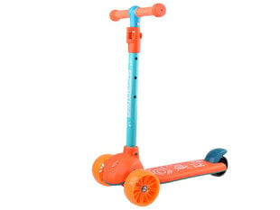 Balance tõukeratas valgustatud ratastega, oranž hind ja info | Tõukerattad | kaup24.ee