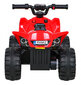 Laste mootorratas Quad the Fastest quad bike, punane hind ja info | Laste elektriautod | kaup24.ee