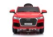 Audi Q5 ühekohaline elektriauto, punane hind ja info | Laste elektriautod | kaup24.ee