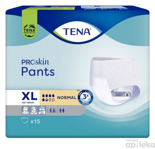 Mähkmed Tena Pants Normal XL M15 цена и информация | Põetamiseks | kaup24.ee