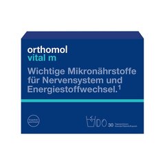 Orthomol Vital m (pulveris+tabletes+kapsulas) N30 цена и информация | Витамины, пищевые добавки, препараты для хорошего самочувствия | kaup24.ee