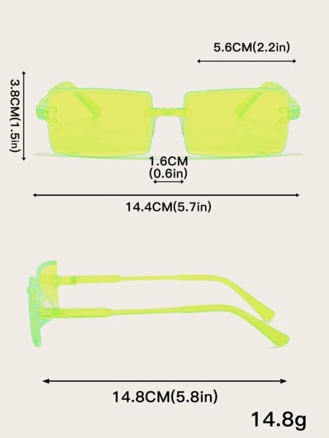 Naiste päikeseprillid, neoonkollane hind ja info | Naiste päikeseprillid | kaup24.ee