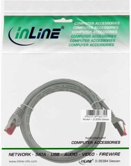 InLine 76422, RJ45 CAT6 S/FTP, 25 см цена и информация | Кабели и провода | kaup24.ee