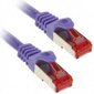 InLine 76450P, RJ45 CAT6 S/FTP, 50 cm цена и информация | Kaablid ja juhtmed | kaup24.ee