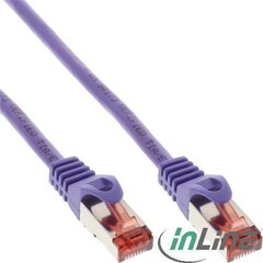 InLine 76450P, RJ45 CAT6 S/FTP, 50 см цена и информация | Кабели и провода | kaup24.ee