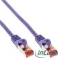 InLine 76450P, RJ45 CAT6 S/FTP, 50 cm цена и информация | Kaablid ja juhtmed | kaup24.ee