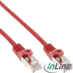 InLine 72503R, RJ45 CAT5e SF/UTP, 3 м цена и информация | Кабели и провода | kaup24.ee