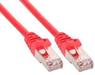 InLine 72503R, RJ45 CAT5e SF/UTP , 3 m цена и информация | Кабели и провода | kaup24.ee