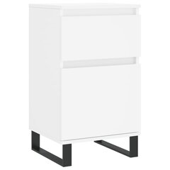 vidaXL puhvetkapp, valge, 40 x 35 x 70 cm, tehispuit hind ja info | Elutoa väikesed kapid | kaup24.ee