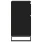 vidaXL puhvetkapid 2 tk, must, 40 x 35 x 70 cm, tehispuit цена и информация | Elutoa väikesed kapid | kaup24.ee