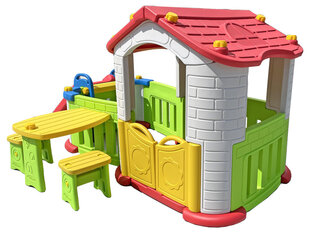 Садовый домик с горкой цена и информация | Детские игровые домики | kaup24.ee