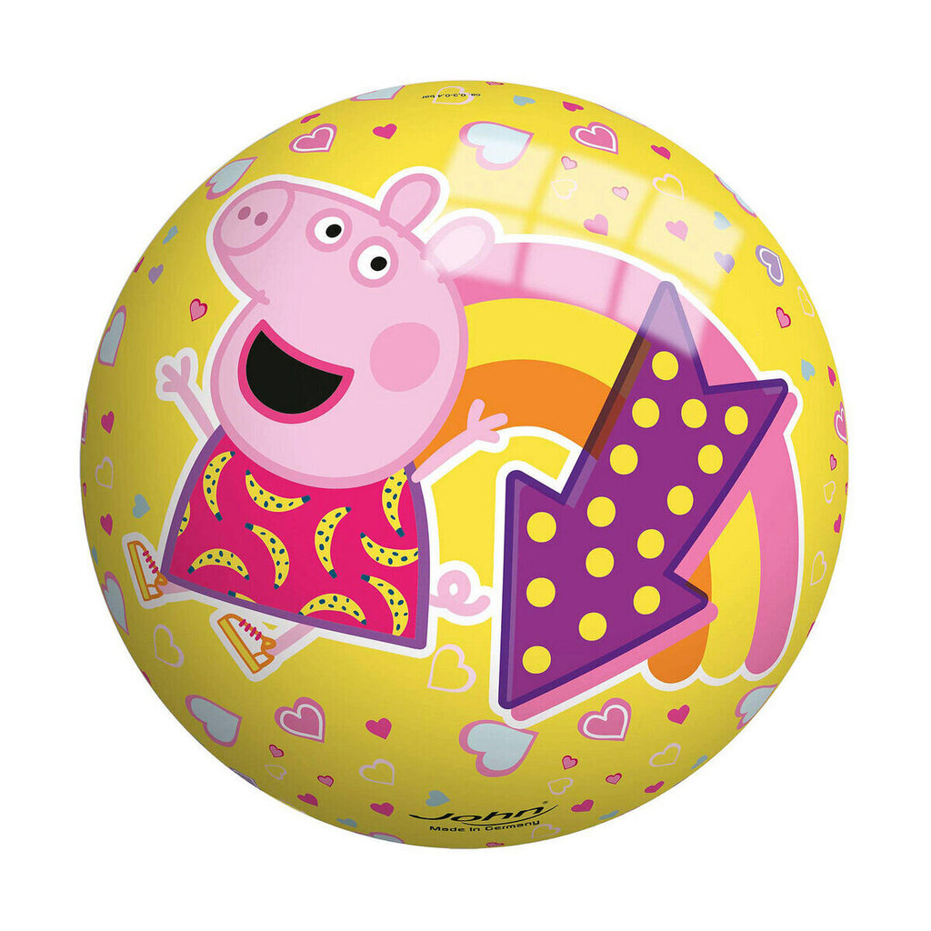 Pall Peppa Pig Kollane hind ja info | Mänguasjad (vesi, rand ja liiv) | kaup24.ee