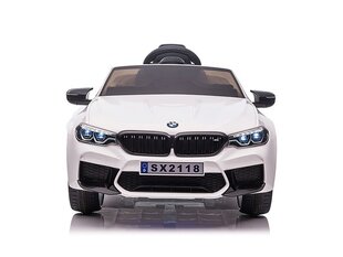 Электромобиль для детей BMW М5 белый цена и информация | Электромобили для детей | kaup24.ee